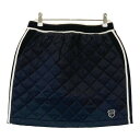 ZOY ゾーイ 071644313 2024年 中綿スカート ネイビー系 38 【中古】ゴルフウェア レディース