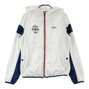 CALLAWAY キャロウェイ 2WAY ジャケット ホワイト系 L 【中古】ゴルフウェア レディース