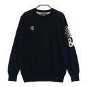 PEARLY GATES パーリーゲイツ ニット セーター ブラック系 0 【中古】ゴルフウェア レディース