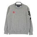 PEARLY GATES パーリーゲイツ 長袖 ニットセーター グレー系 1 【中古】ゴルフウェア レディース