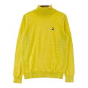 JACK BUNNY ジャックバニー タートルネック ニットセーター イエロー系 1 【中古】ゴルフウェア レディース