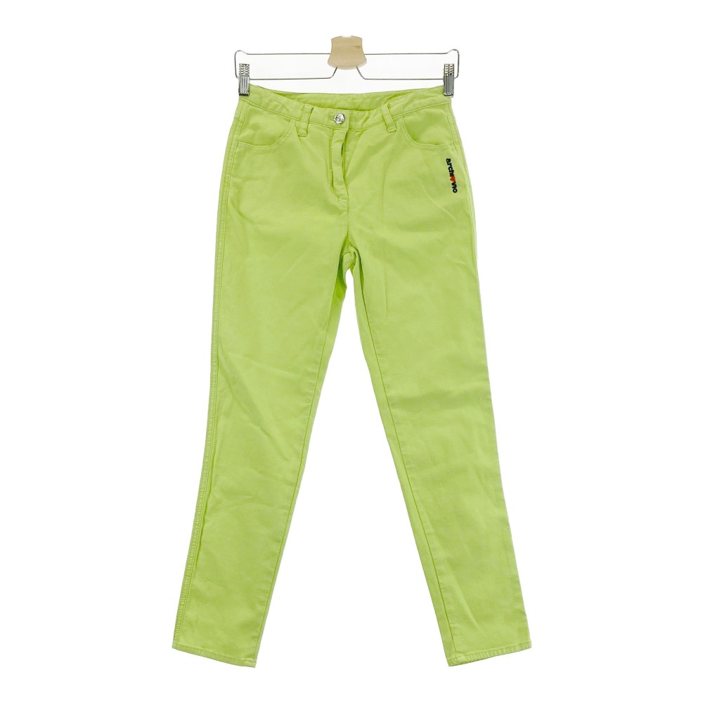 ARCHIVIO アルチビオ ストレッチパンツ グリーン系 36 【中古】ゴルフウェア レディース