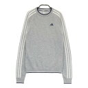 ADIDAS GOLF アディダスゴルフ 長袖 ニットセーター グレー系 M 【中古】ゴルフウェア レディース