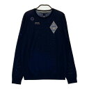 ZOY ゾーイ ニットセーター ネイビー系 38 【中古】ゴルフウェア レディース