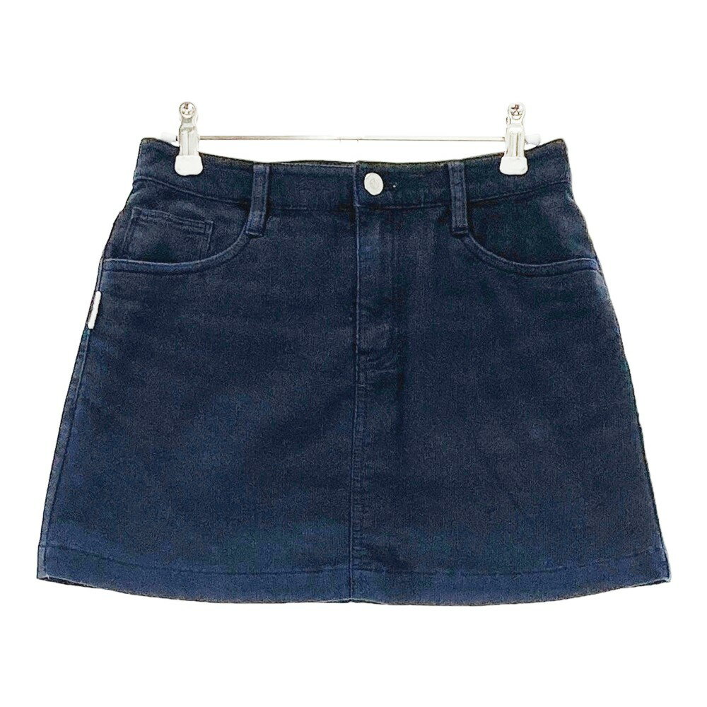 JACK BUNNY ジャックバニー インナー付き ストレッチスカート ネイビー系 0 【中古】ゴルフウェア レディース