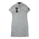 PEARLY GATES パーリーゲイツ 半袖ワンピース グレー系 1 【中古】ゴルフウェア レディース