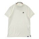 FILA GOLF フィラゴルフ ハイネック 半袖 スウェットトレーナー ホワイト系 M 【中古】ゴルフウェア レディース