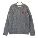 MASTER BUNNY EDITION マスターバニーエディション カシミヤ混 ニットセーター グレー系 1 【中古】ゴルフウェア レディース