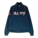 FILA GOLF フィラゴルフ ジップジャケット ネイビー系 M 【中古】ゴルフウェア レディース