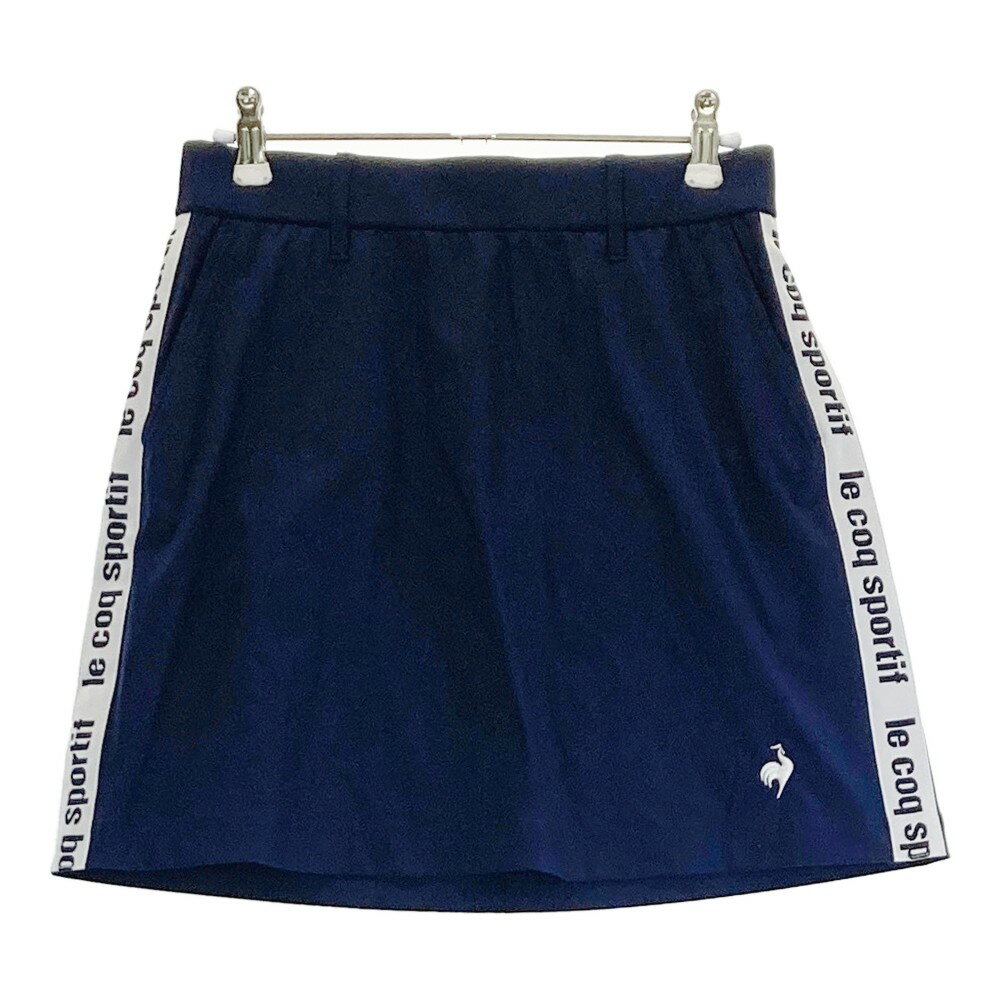 LE COQ GOLF ルコックゴルフ スカート ネイビー系 9 【中古】ゴルフウェア レディース