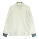23区GOLF ニジュウサンクゴルフ ハイネック 長袖トレーナー ホワイト系 I 【中古】ゴルフウェア レディース