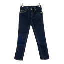 LOUIS VUITTON ルイ ヴィトン デニムパンツ ネイビー系 34 【中古】レディース