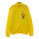 LE COQ GOLF ルコックゴルフ ニット ジップジャケット イエロー系 M 【中古】ゴルフウェア レディース