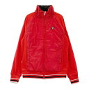 LE COQ GOLF ルコックゴルフ 中綿 ジャケット レッド系 L 【中古】ゴルフウェア レディース