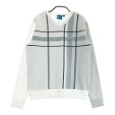 FIDRA フィドラ ニットセーター 総柄 グレー系 S 【中古】ゴルフウェア レディース
