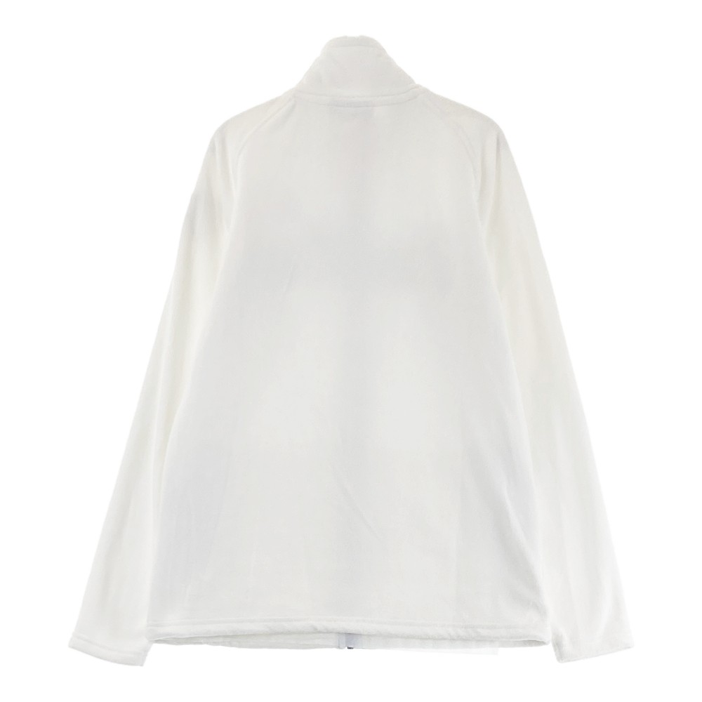 KAPPA GOLF カッパゴルフ フリースジップジャケット 裏起毛 ホワイト系 L 【中古】ゴルフウェア レディース