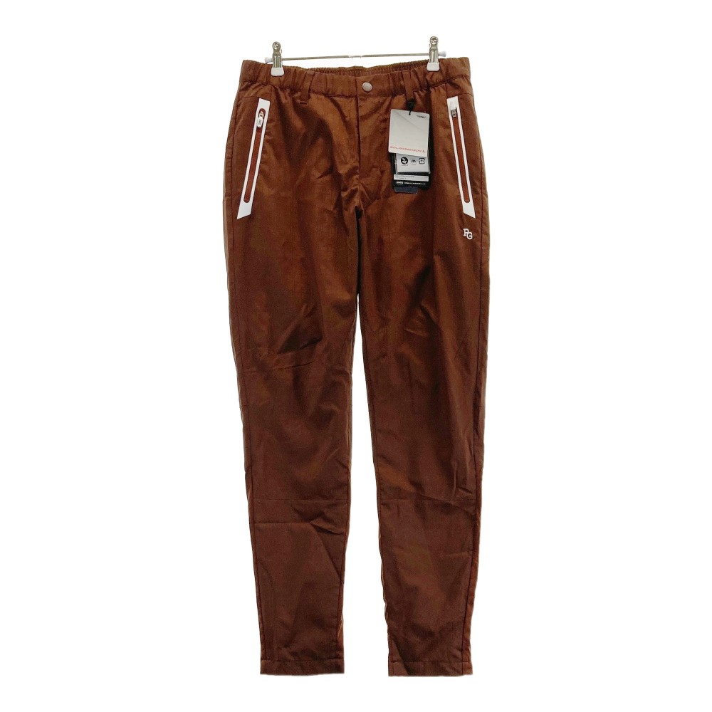 PEARLY GATES パーリーゲイツ 2023年モデル 蓄熱パンツ チェック柄 ブラウン系 2 【中古】ゴルフウェア レディース