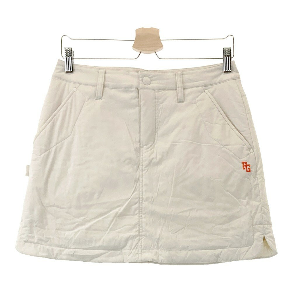 PEARLY GATES パーリーゲイツ 中綿スカート ベージュ系 1 【中古】ゴルフウェア レディース