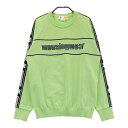 MUNSING WEAR マンシングウェア 2023年モデル ニット セーター グリーン系 M 【中古】ゴルフウェア レディース