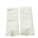 DESCENTE GOLF デサントゴルフ 裏起毛 中綿レッグウォーマー ホワイト系 F 【中古】ゴルフウェア