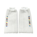 PEARLY GATES パーリーゲイツ ボア レッグウォーマー ホワイト系 FR 【中古】ゴルフウェア