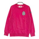 MASTER BUNNY EDITION マスターバニーエディション カシミヤ ニットセーター ピンク系 0 【中古】ゴルフウェア レディース