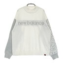 NEW BALANCE GOLF ニューバランス ハイネック ニットセーター ホワイト系 2 【中古】ゴルフウェア レディース