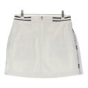 NEW BALANCE GOLF ニューバランス 裏起毛 ストレッチスカート ホワイト系 1 【中古】ゴルフウェア レディース(4)