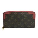 LOUIS VUITTON ルイ ヴィトン M61854/MI3176 長財布 ジッピーウォレット レティーロ モノグラム柄 ブラウン系 【中古】レディース