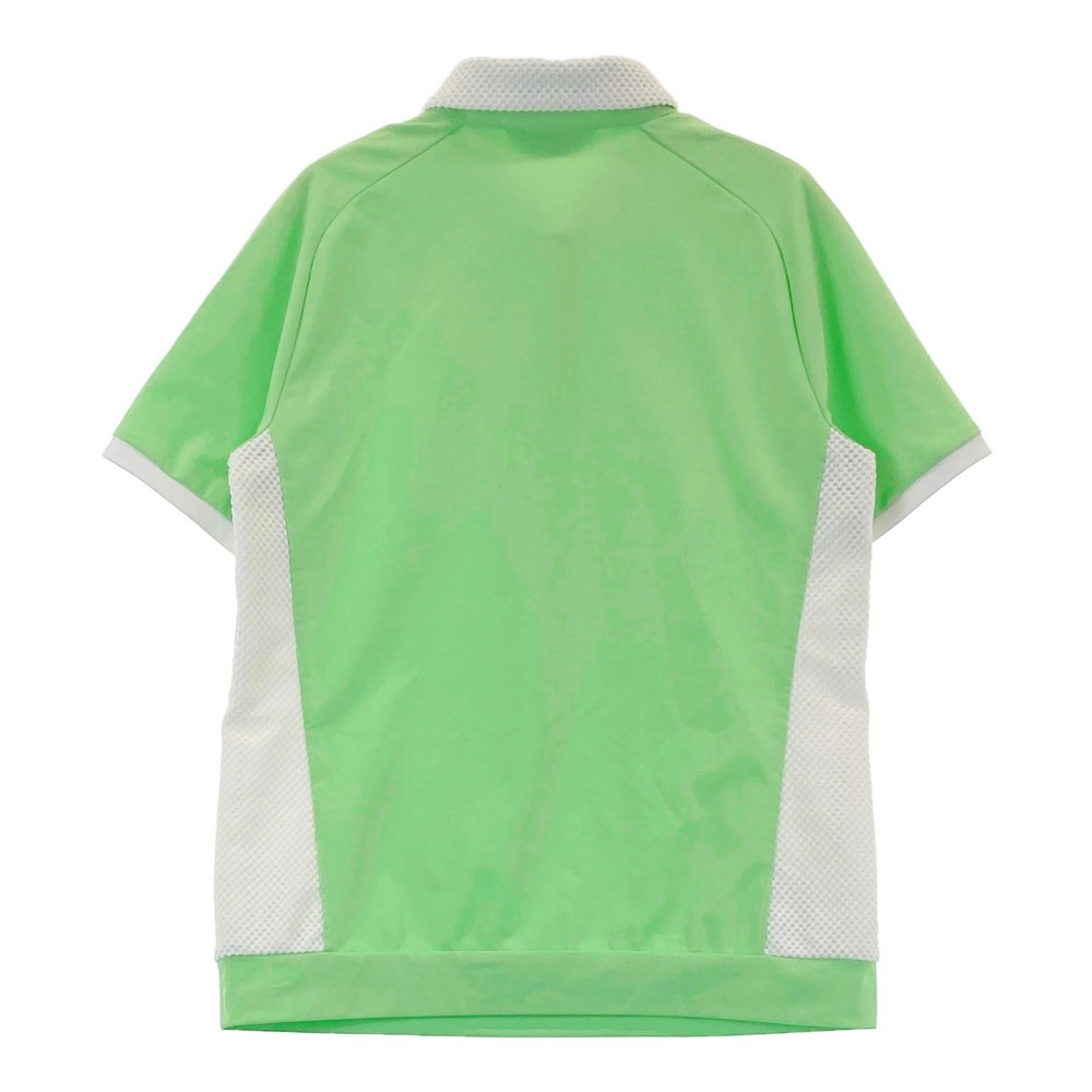 LANVIN SPORT ランバン スポール ; 半袖ポロシャツ グリーン系 38 【中古】ゴルフウェア レディース