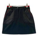 MUNSING WEAR マンシングウェア スカート ブラック系 S 【中古】ゴルフウェア レディース(4)
