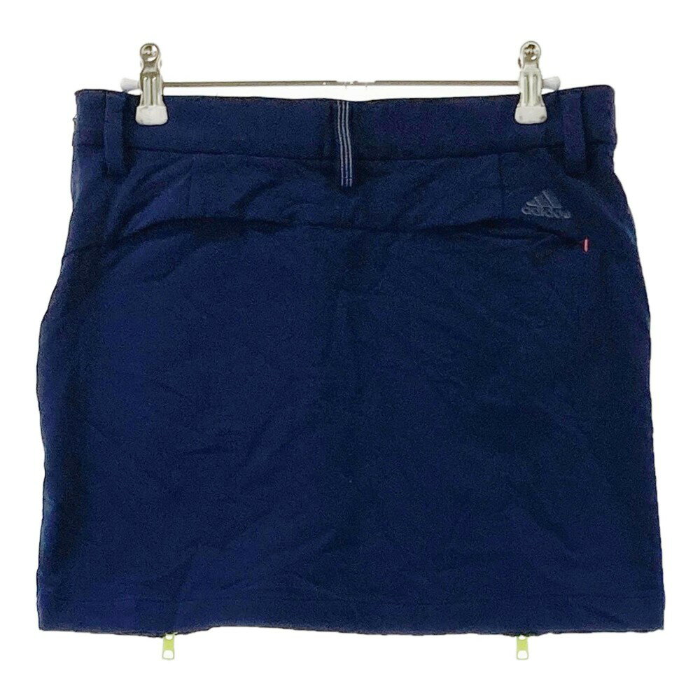 ADIDAS GOLF アディダスゴルフ FJ3866 ストレッチスカート ネイビー系 M 【中古】ゴルフウェア レディース