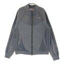 MASTER BUNNY EDITION マスターバニーエディション ; ニットジップジャケット メッシュ グレー系 2 【中古】ゴルフウェア レディース