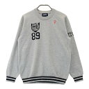 PEARLY GATES パーリーゲイツ ニットセーター グレー系 0 【中古】ゴルフウェア レディース