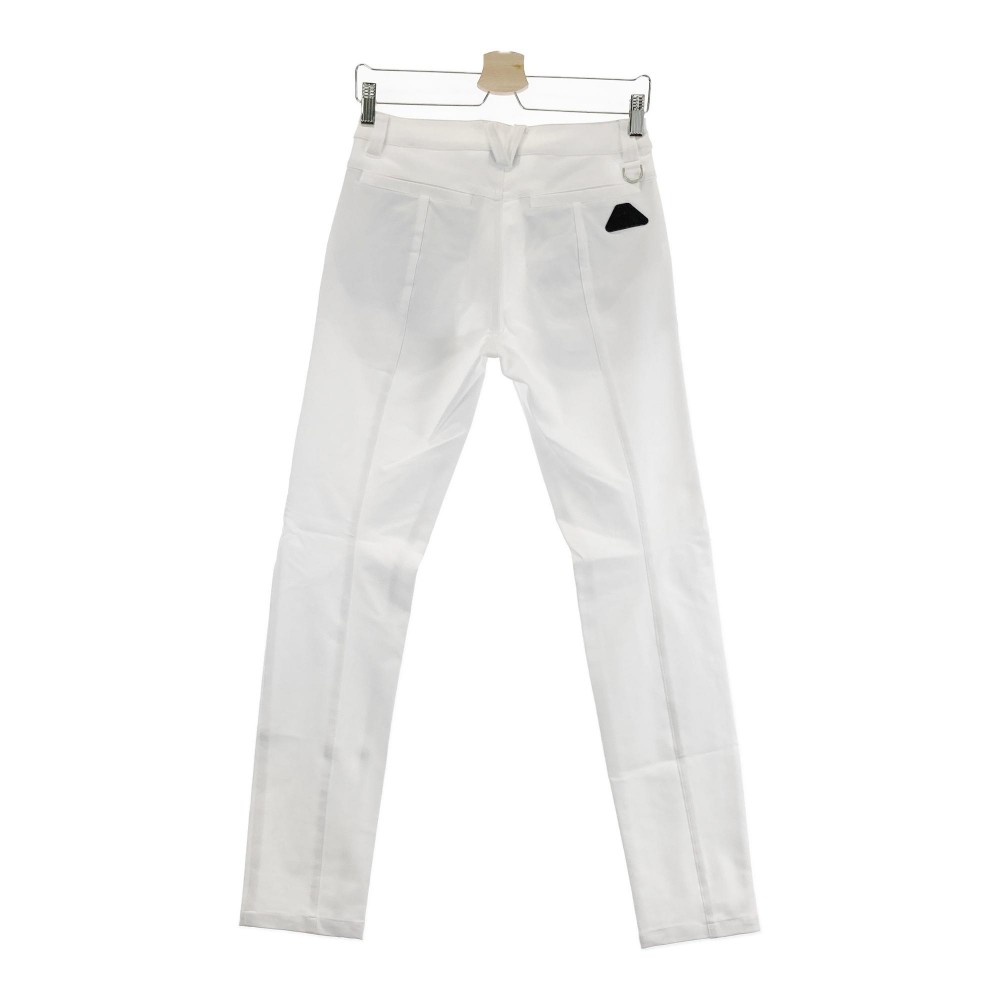 KAPPA GOLF カッパゴルフ ロングパンツ ホワイト系 M 【中古】ゴルフウェア レディース