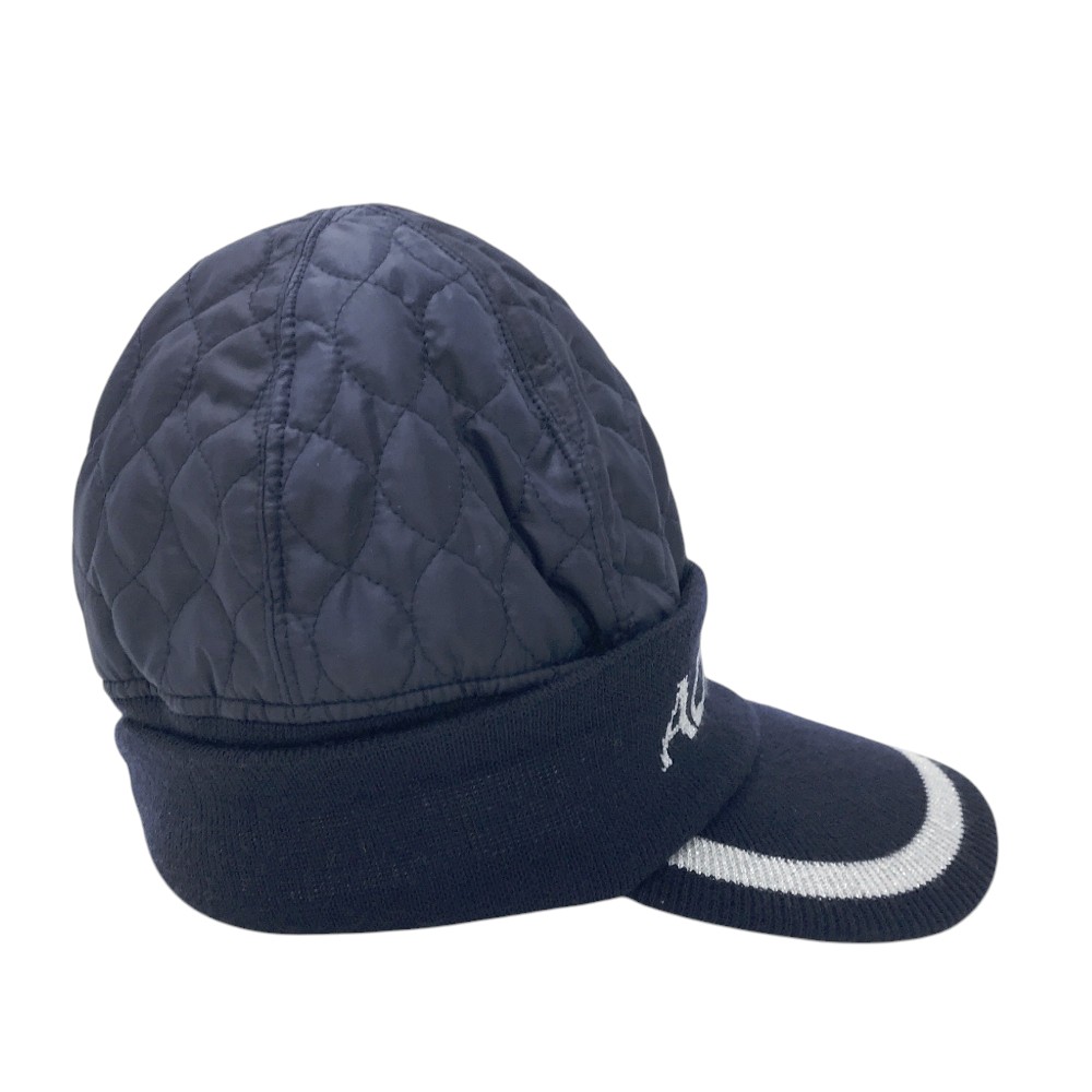 ADABAT アダバット 2024年モデル 中綿切替 ニットキャップ ネイビー系 【中古】ゴルフウェア