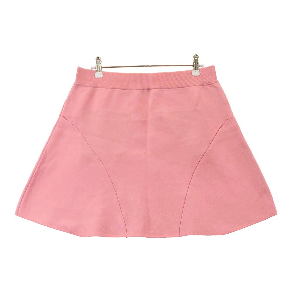 ROSASEN ロサーセン ; ニット フレアスカート ピンク系 42 【中古】ゴルフウェア レディース