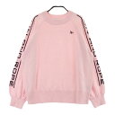 JUN&ROPE ジュン アンド ロペ 長袖 ニットセーター ピンク系 L 【中古】ゴルフウェア レディース
