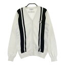 JACK BUNNY ジャックバニー ニット カーディガン ホワイト系 1 【中古】ゴルフウェア レディース