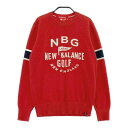 NEW BALANCE GOLF ニューバランス ニットセーター レッド系 2 【中古】ゴルフウェア レディース