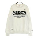 MASTER BUNNY EDITION マスターバニーエディション 10周年 カシミヤ混 ニットセーター ホワイト系 2 【中古】ゴルフウェア レディース