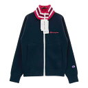 CHAMPION GOLF チャンピオンゴルフ スウェット ジップジャケット ネイビー系 SMALL 【中古】ゴルフウェア レディース