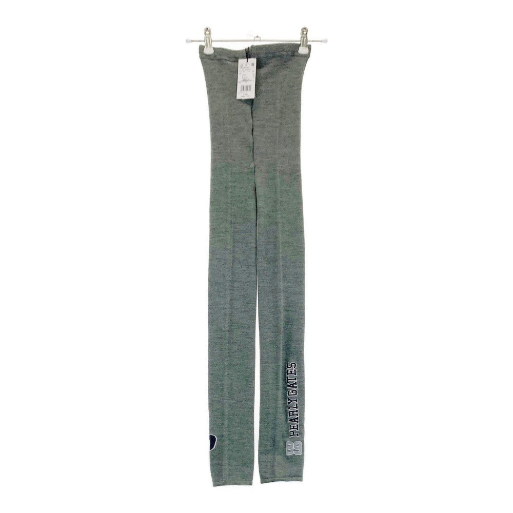 PEARLY GATES パーリーゲイツ ニットレギンス グレー系 FR 【中古】ゴルフウェア レディース