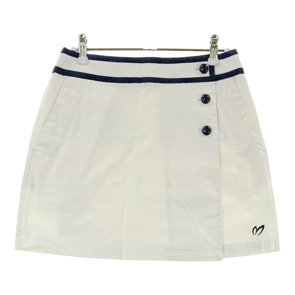 MASTER BUNNY EDITION マスターバニーエディション ラップ スカート ホワイト系 0 【中古】ゴルフウェ..