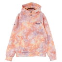 BEAMS GOLF ビームスゴルフ パーカー 総柄 オレンジ系 S 【中古】ゴルフウェア レディース