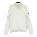 PEARLY GATES パーリーゲイツ タートルニットセーター ホワイト系 0 【中古】ゴルフウェア レディース