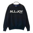 PEARLY GATES パーリーゲイツ ウール ニットセーター ネイビー系 2 【中古】ゴルフウェア レディース