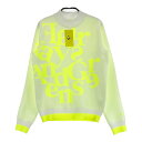 VIVA HEART ビバハート 012-19910 2023年 ニットセーター タイポグラフィ ホワイト系 38 【中古】ゴルフウェア レディース