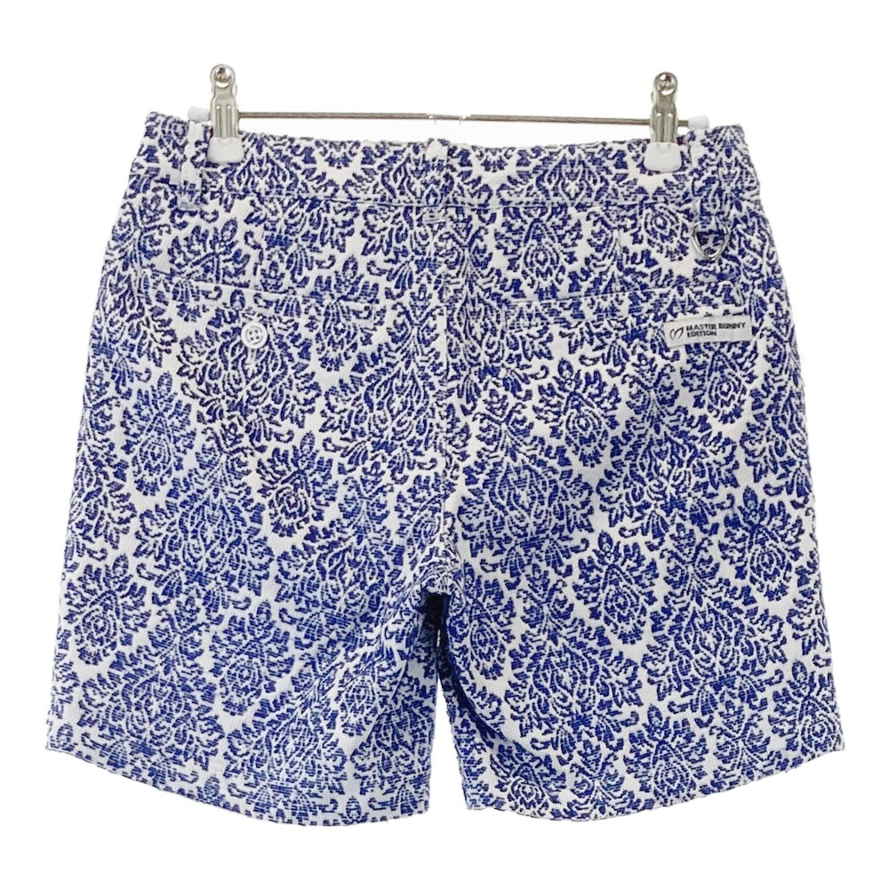 MASTER BUNNY EDITION マスターバニーエディション ショートパンツ 総柄 ネイビー系 0 【中古】ゴルフウェア レディース