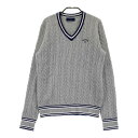 CALLAWAY キャロウェイ ニットセーター グレー系 M 【中古】ゴルフウェア レディース